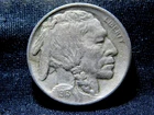 US 1913-D TYPE 1 BUFFALO NICKEL XF / AU
