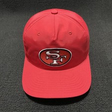 Mitchell & Ness 49ers Snapback Flat Brim Red One Size NFL Hat