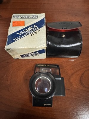 Yashica T2 Teleconverter Lens Adapter YT2-TL for Yashica