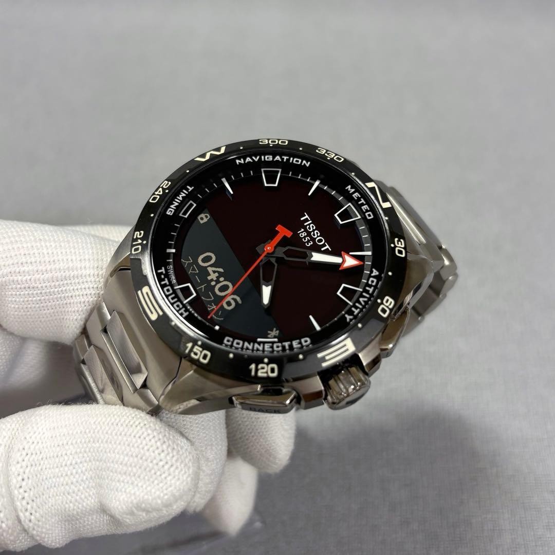 TISSOT T-Touch Connect Solar T121420 Excellent Condition image 4