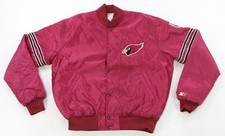 Rare VTG STARTER Phoenix Arizona Cardinals NFL Football Satin Jacket 80s 90s XL