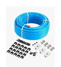 Compressed Air Piping System with 3/4 Inch X 100 Feet HDPE Tubing