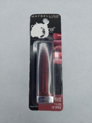 MAYBELLINE Color Sensational MATTE Lipstick 660 TOUCH OF SPICE New 