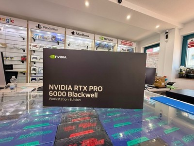 NVIDIA RTX PRO 6000 Blackwell Workstation Edit. 96GB GDDR7 PCIe 5.0 x16 600W NEU