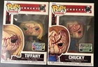 Bloody Bride of Chucky And Tiffany Funko Pop Lot Entertainment Earth Exclusives