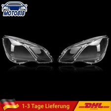 1 Paar Scheinwerferglas Streuscheibe Linsen für Mercedes E-Klasse W212 2009-2012