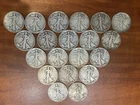 Roll of 20 Walking Liberty Half $ *Full Dates* 1936- 1945