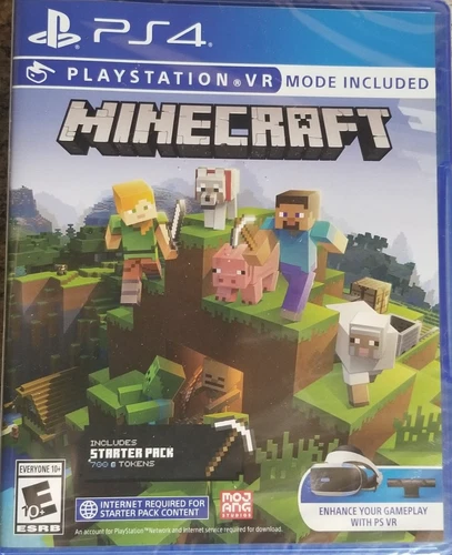 Minecraft Starter Pack Edition - (Sony PlayStation 4) *BRAND NEW*