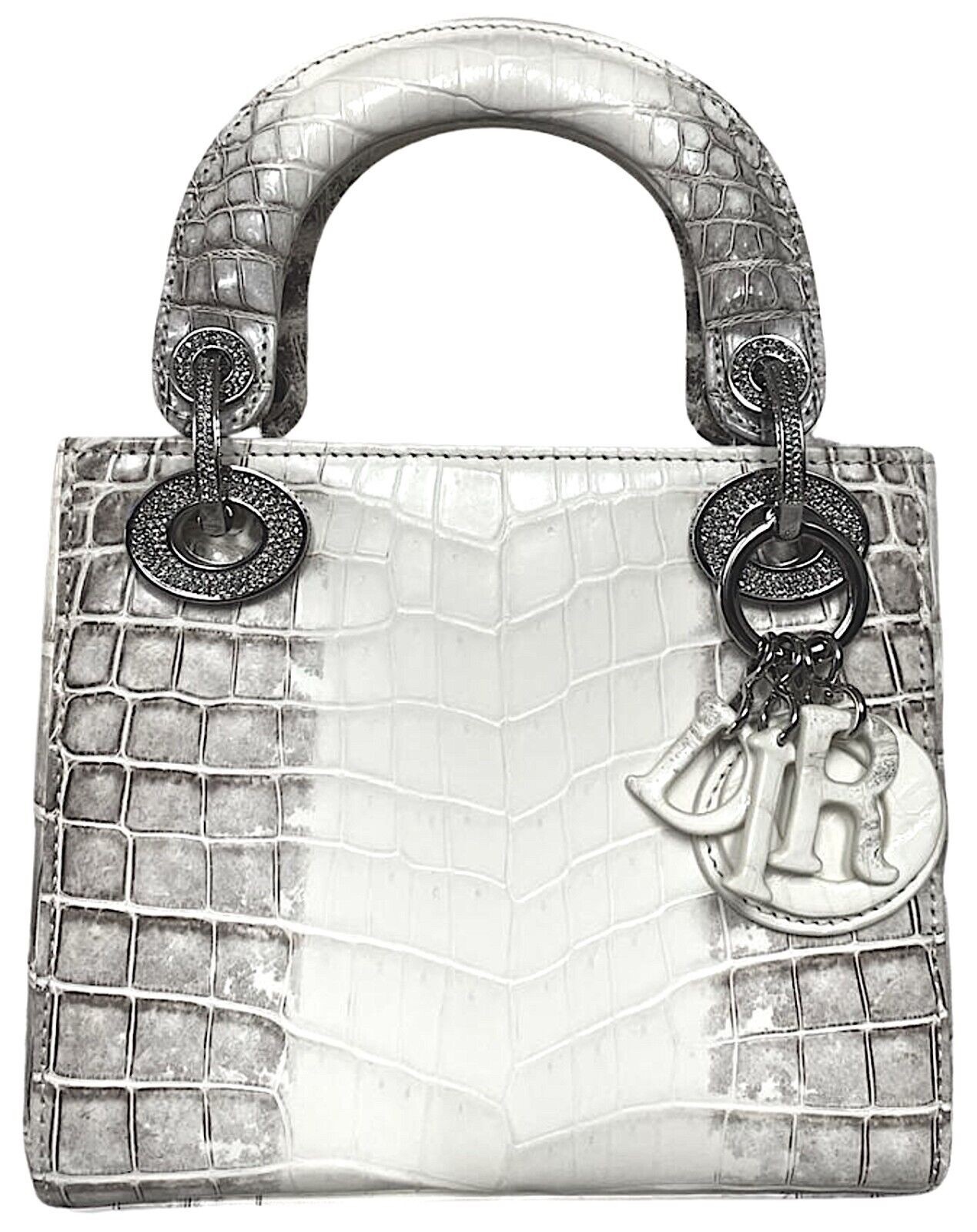 RARE Christian Dior Himalayan Himalaya Leather Mini Lady Dior Bag Handbag Purse