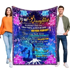 Daughter Gifts from MomDaughter Birthday Gifts - Daughter Blanketto My Daught...
