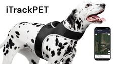 iTrackPET MINI GPS Dog Tracking and Training Collar Device