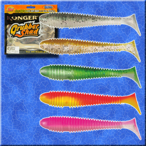 Fishing Soft Lures Bait 12cm 5'' 12g Kopyto Jig Head Ripper Pike Sea Offset Hook - Picture 1 of 9