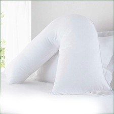 V Shaped Pillow - Extra Filled, Support for Pregnancy Maternity Nursing & Back