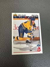 1991-92 Upper Deck Hockey Canada Cup Mats Sundin #31 Quebec Nordiques