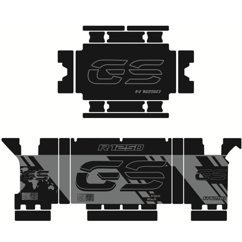 Motorrad Aluminium Gepäckträger Aufkleber Für BMW R1200GS R1250GS ADV Case Decal - Bild 6 von 9
