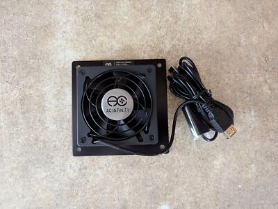 AC INFINITY AIRPLATE S-SERIES CABINET FAN/WALL MODEL AI-CFS80BA Y3-100