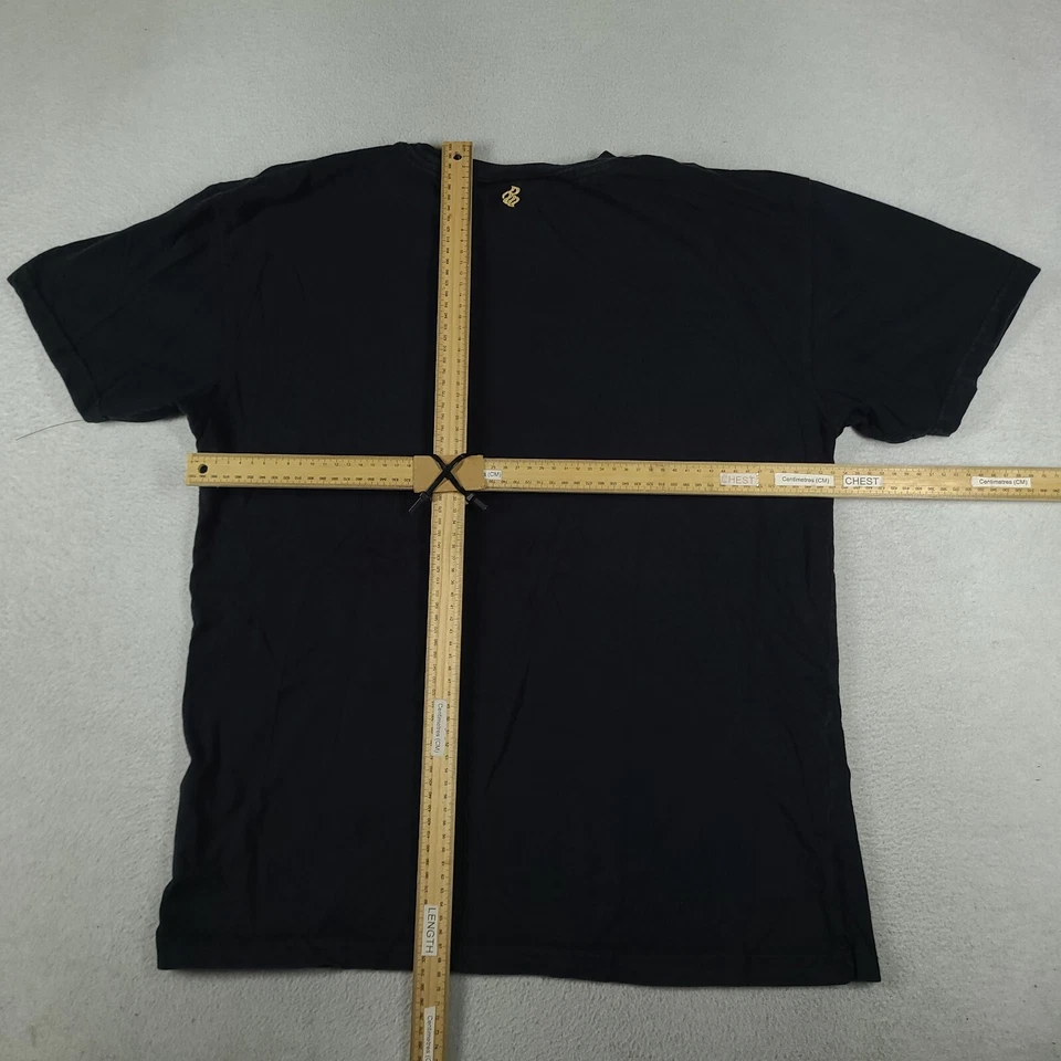 Rocawear T Shirt Black Short Sleeve Graphic Spellout Size XL Tee Adult Y2K - image 4 of 4