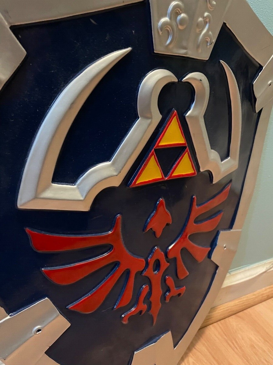 Full Size Legend of Zelda Links Hylian Shield Master Sword Combo