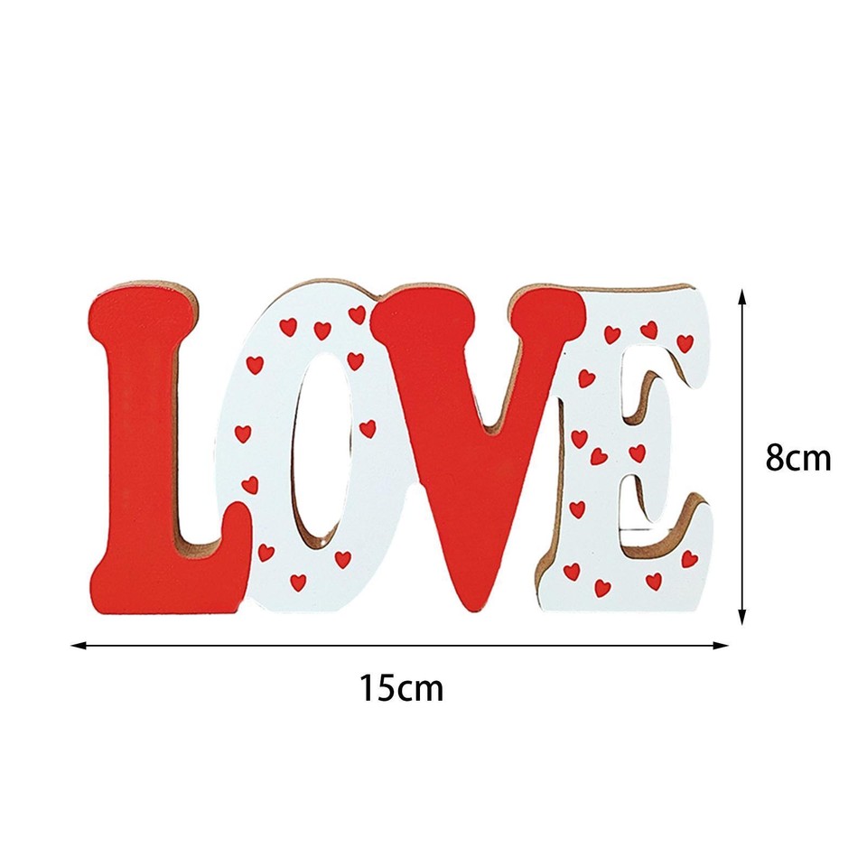 Love Statue Craft Ornament Valentine's Day Decoration Collection