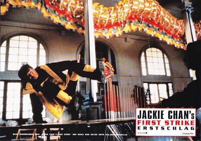8 Aushangfotos, Jackie Chan`s - FIRST STRIKE - Erstschlag, Jackie Chan, 1996