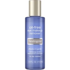Neutrogena Oil-Free Eye Makeup Remover, 3.8 Oz / 112ml X 2 bottles Full Size New