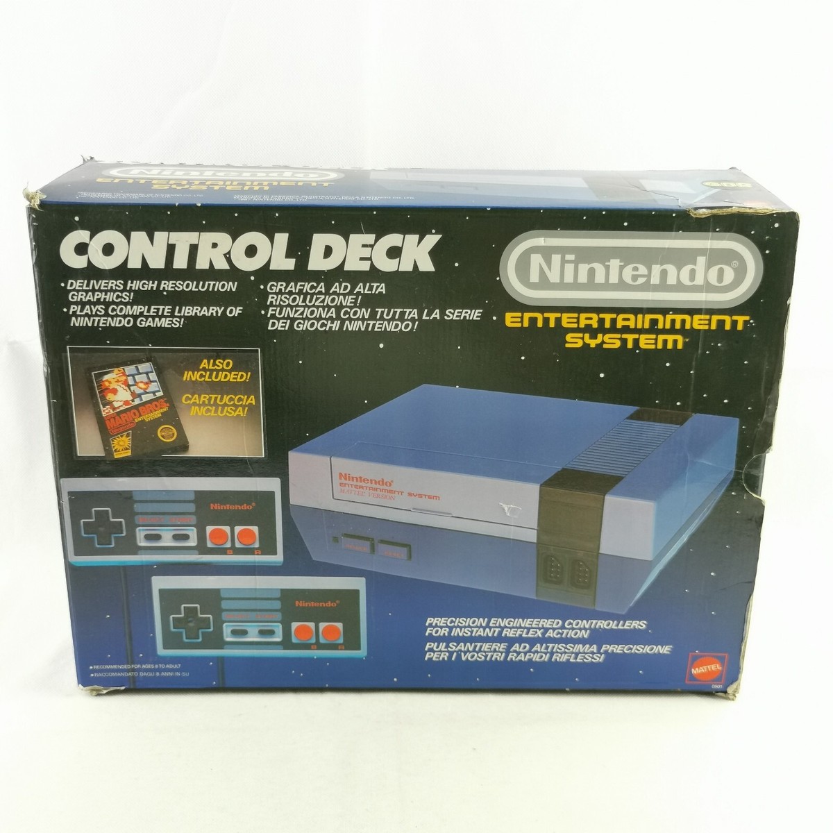 Nes Console Mattel Nintendo Entertainment System Mattel Version