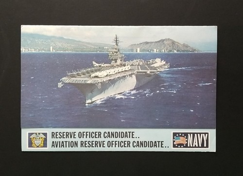 Korean War U.S Navy Reserve Officer/ Aviation Reserve Officer Candidate BROCHURE