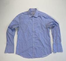 Charles Tyrwhitt Men 17/35 Non Iron Slim Fit Button Shirt Career French Cuff