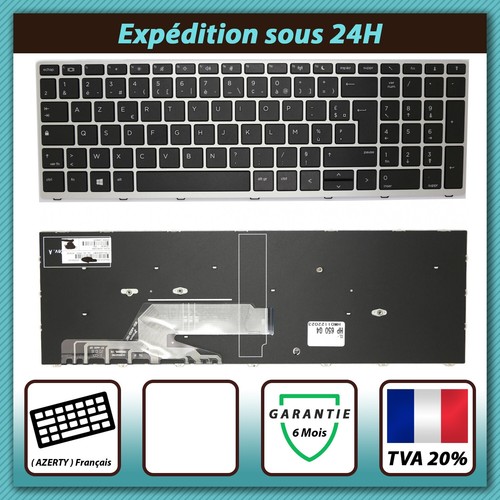 Clavier AZERTY HP D'origine – SN9171BL, Neuf Sous Emballage, Pour PC HP