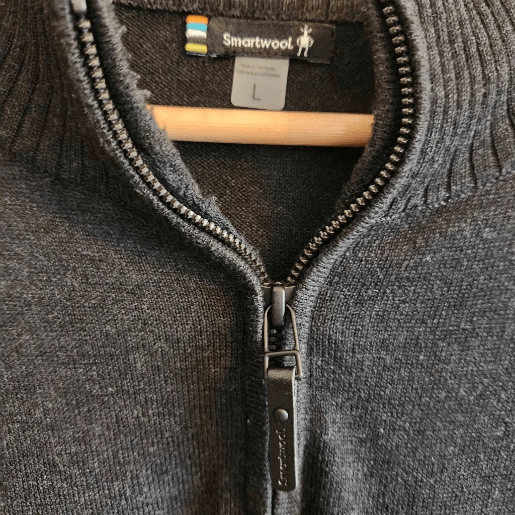 smartwool wool blend pullover 1/4 zip casual sweater