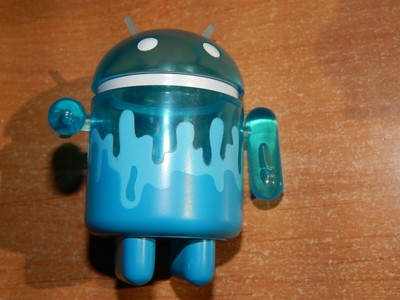 ANDROID MINI COLLECTIBLE THE BIG BOX EDITION ICEBERG ROTATING ARMS GOOGLE NIB