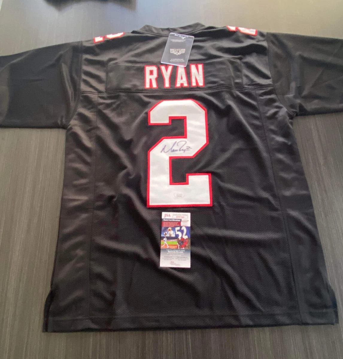 Matt Ryan Signed Custom Atlanta Falcons Jersey JSA COA