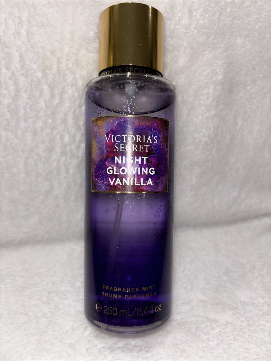 Victoria's Secret NIGHT GLOWING VANILLA Fragrance Mist 8.4 fl oz