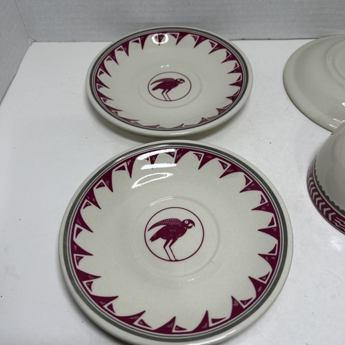 Pipeline Replica Santa Fe Railroad Ancient Mimbreno Indian Design Cup & Saucer 3 - Picture 8 of 24