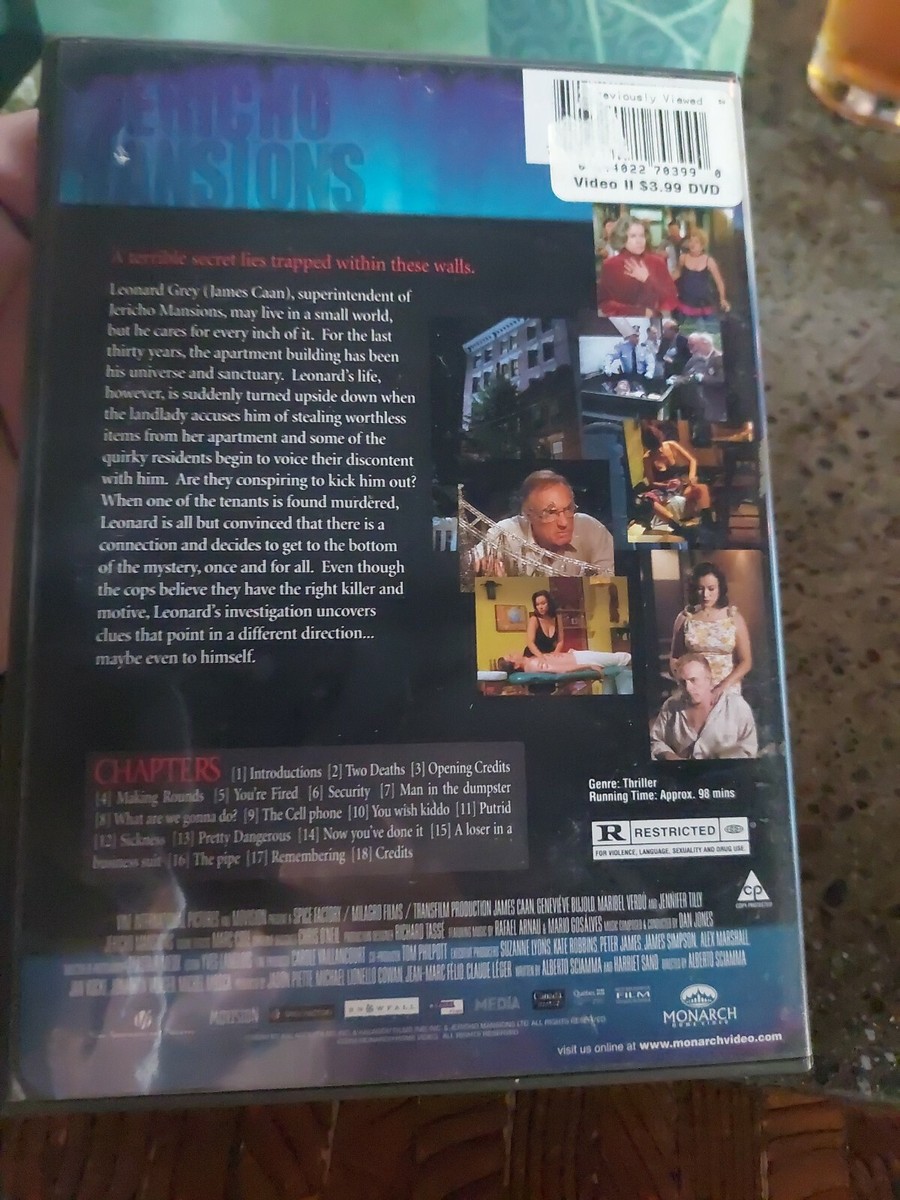 Jericho mansions (dvd) James Caan | eBay