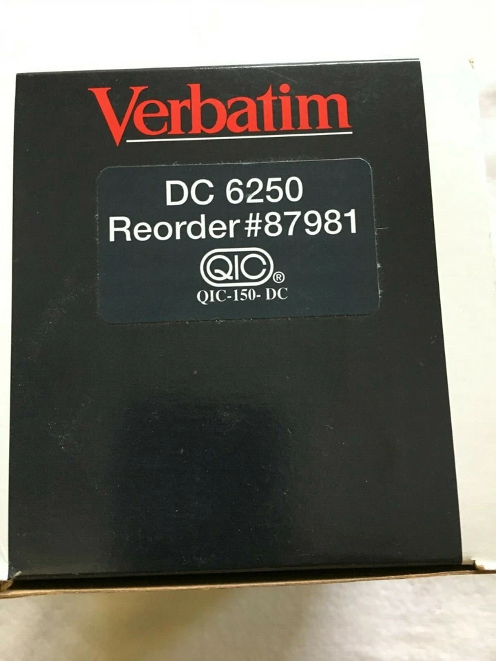 5-Pack, Genuine Verbatim  DC 6250 - Data Cartridge - Original Sealed Packaging. - Image 2 of 4