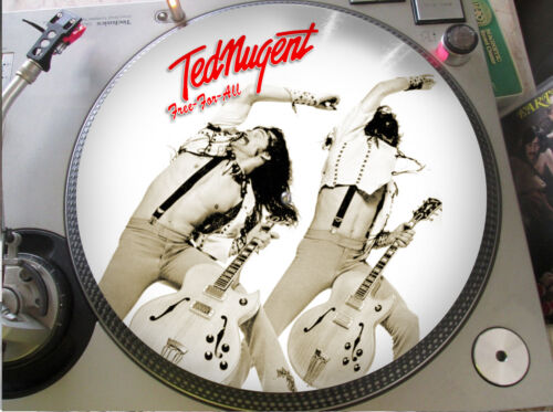 Ted Nugent – Free For All ULTRA RARE 12" PICTURE DISC LP