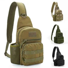 Outdoor Shoulder Bag Camping Military Tactical Hiking Backpack Sports Chest Bag
