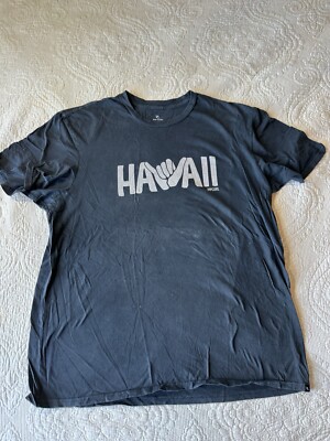 Men's Ripcurl Rip Curl Standard Fit Cotton TShirt XL Hawai i (discoloration)