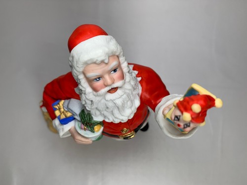 Lenox Santa Claus Porcelain Figurine 1990 -The Lenox Santa Collection 9.75" - Picture 7 of 13