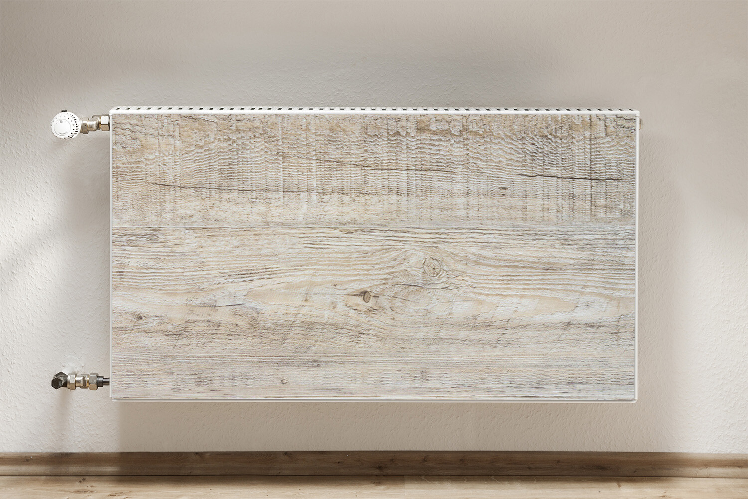 Magnetischer Heizkörper-Schutz - Staubabdeckung In Weiß 180cm