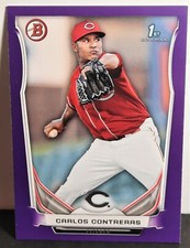 2014 Carlos Contreras Bowman Prospect Purple #BP65 - Reds