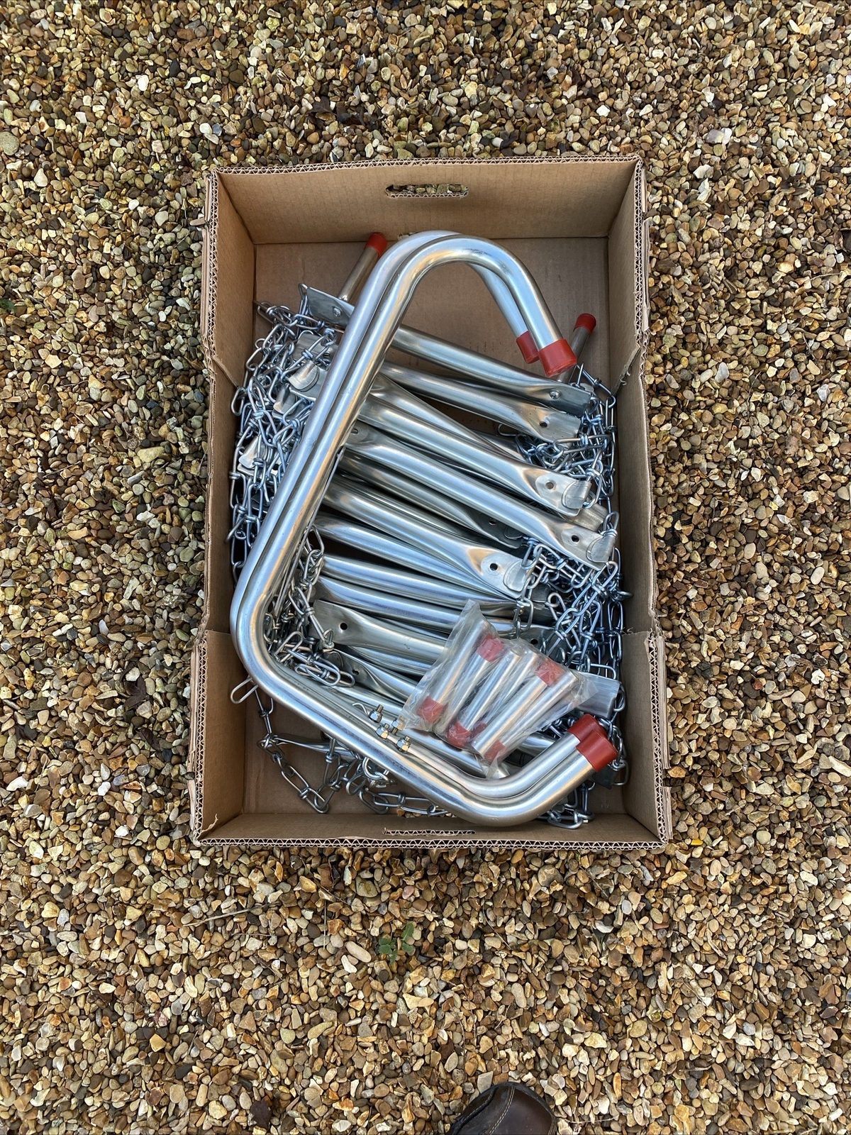 SafEscape, 3 Story, Metal, Fire / Escape Ladder, 25' Height, GWO