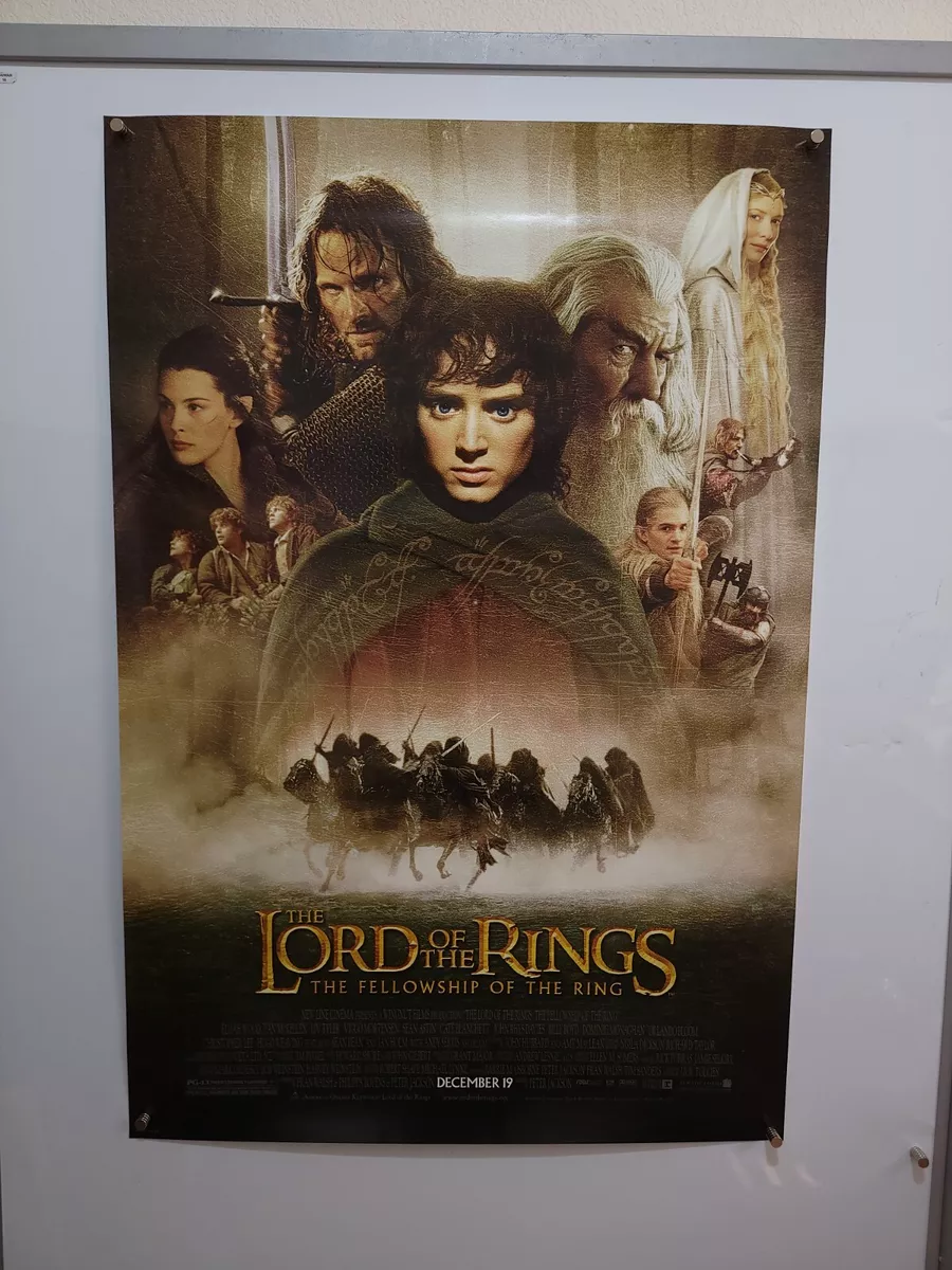 The Lord of the Rings: The Fellowship of the Ring Movie Poster