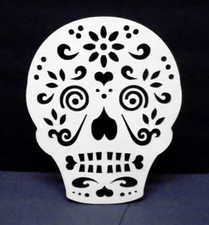 Ready to Paint Wood Day of Dead Sugar Skull Halloween Decor NEW Crafts
