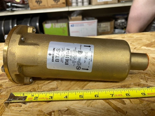 Emerson 049465 BTAS-39SV Brass Take-Apart Suction Line Filter Drier 1-1/8" ODF 