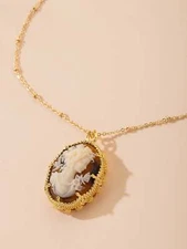 Women Figure Charm Necklace Jewelry for Women Gift for Her Necklace Accessories