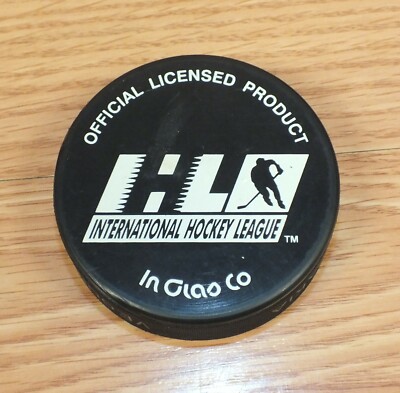 Official Licensed Product International Hockey League Hockey Puck! Solar Bears! 