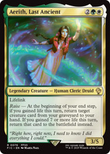 MTG ~ Aerith, Last Ancient ~ FIC ~ #76 ~ R ~ NM