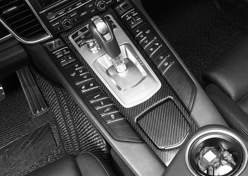 14* Carbon Fiber Interior Full Set Cover Trim For Porsche Panamera 970 2010-2016 - Bild 9 von 12